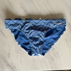 Charlie by MZ Swim Brief 
Size Small
Blue speedo
Brand: Charlie by MZ